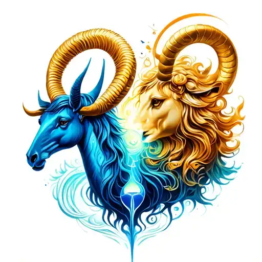 Aquarius And Capricorn Symbol
