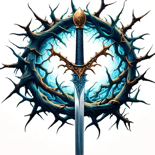 Sword Entangled In Thorns