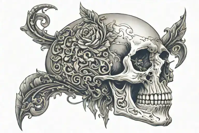 Skull Mysterious And Dark