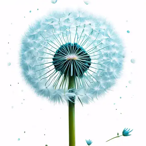 Dandelion Blowing