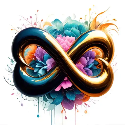 Infinity Symbol Intertwined
