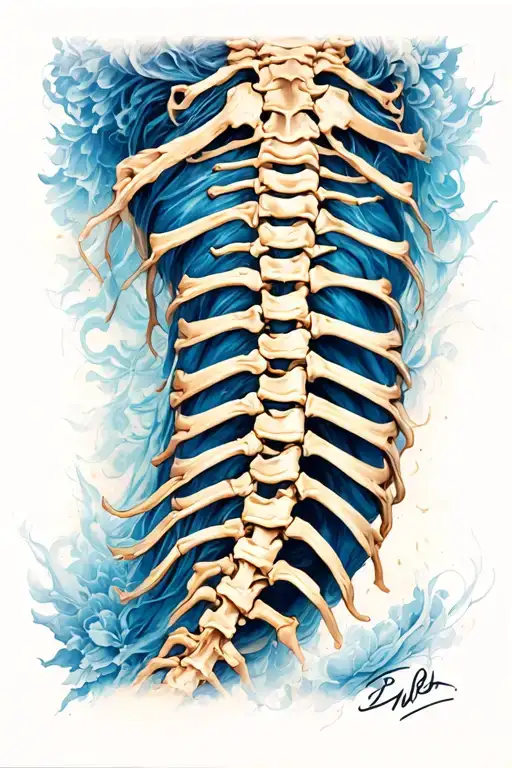 Back Of Human Spine