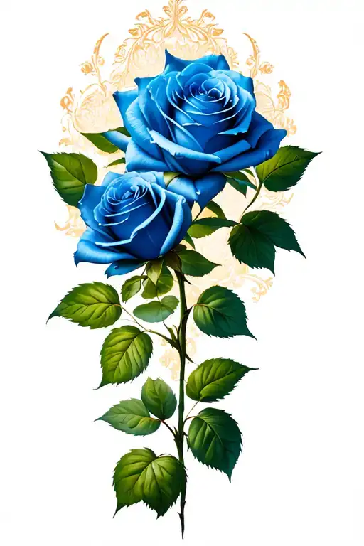 Blue Roses