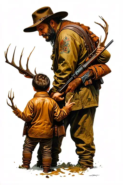 Hunting Father Son
