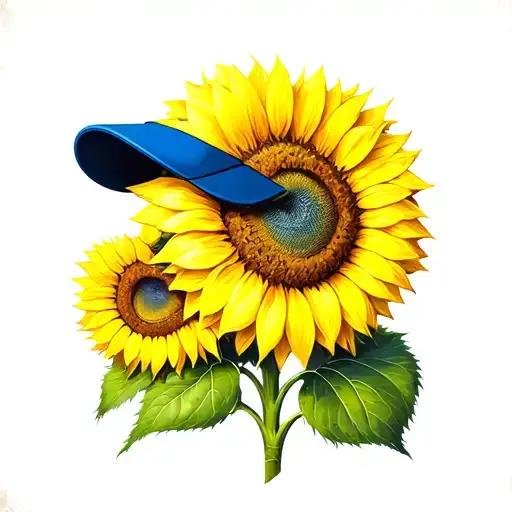 Sunflower Shoulder Cap