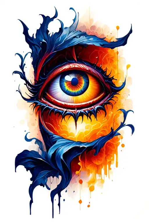 Evil Eye To Cover A Scar Cover