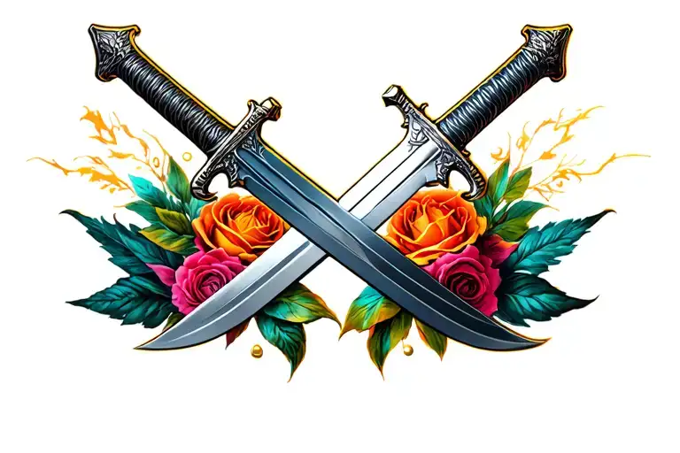 Swords Crossed