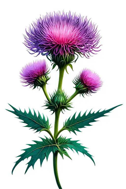 Thistle Flower