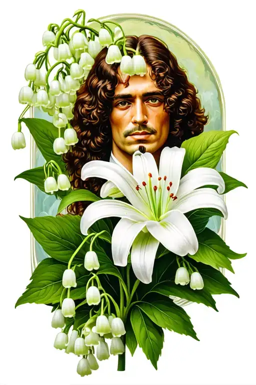 Led Zeppelin With Lily Of The Valley Flower