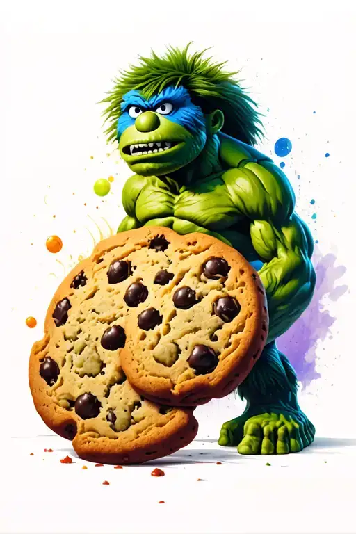Hulk Cookie Monster