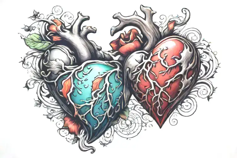 A And G With A Heart