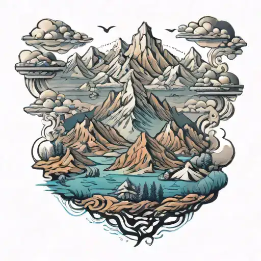 Mountains Panorama