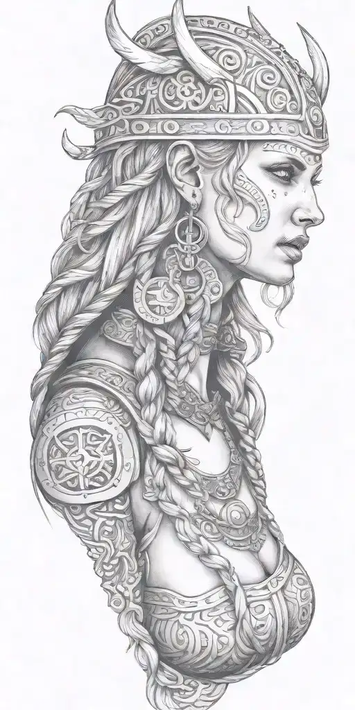 Female Viking Inspired