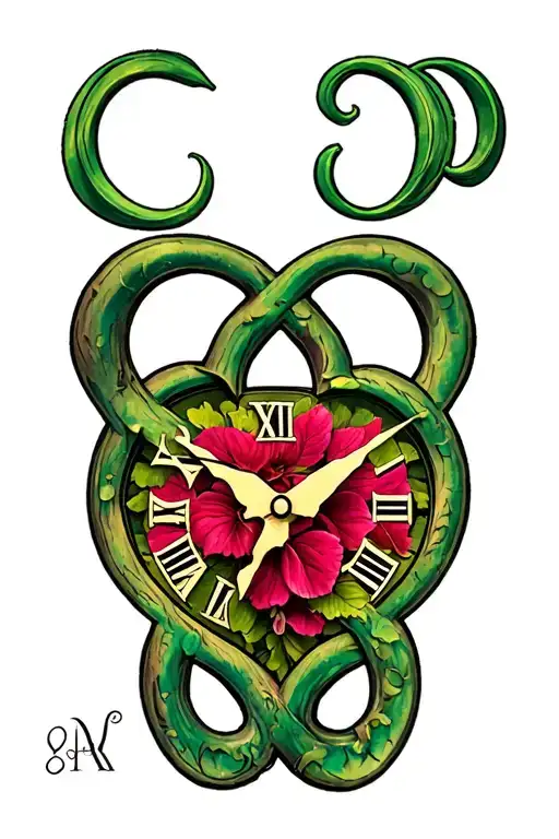Irish Tree Clock