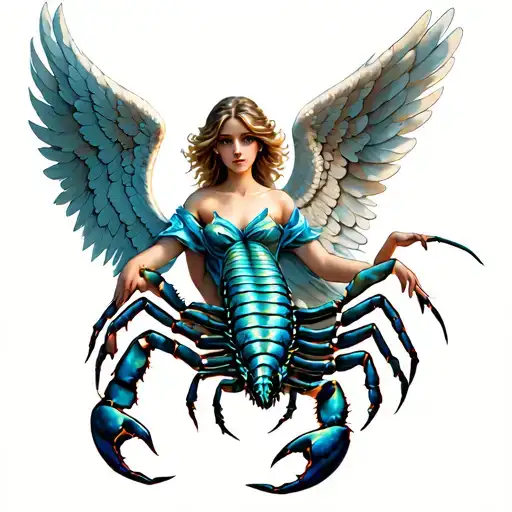 Scorpio With An Angel