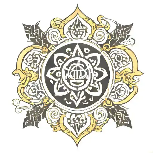 Sigils Merged With Adinkra Symbols