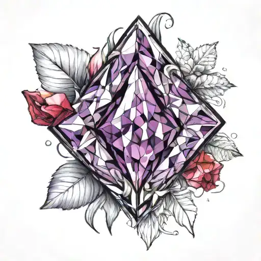 Amethyst Crystal Red