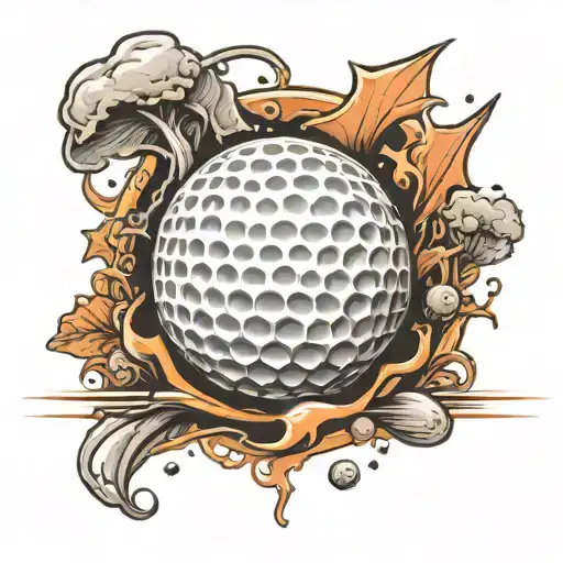 Golf Ball Rest In Peace