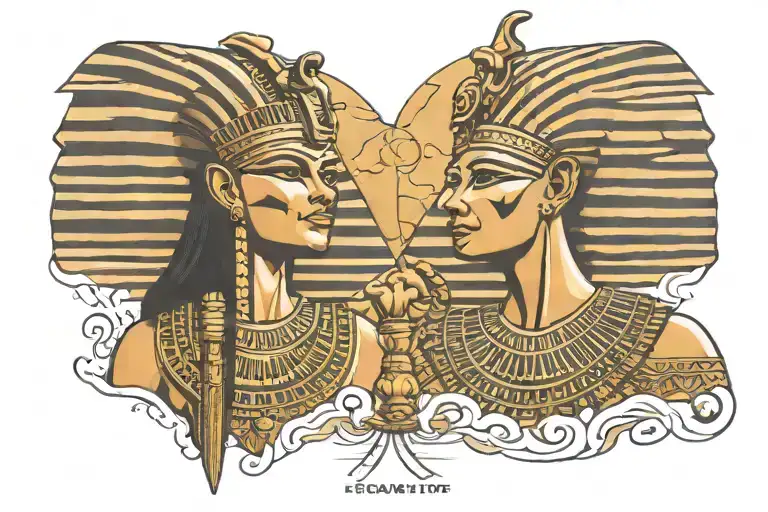 Egypt God's Couple