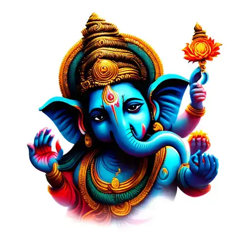 Ganesh Rotating Lord Shiva