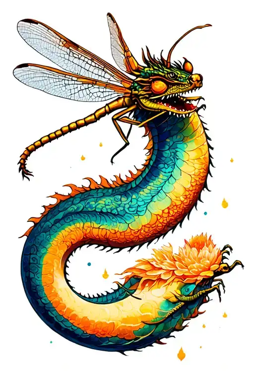 Dragon Fly Me To The Moon