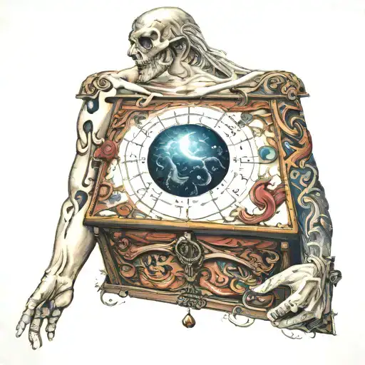 Astrology Chest Scar Horizontally Like