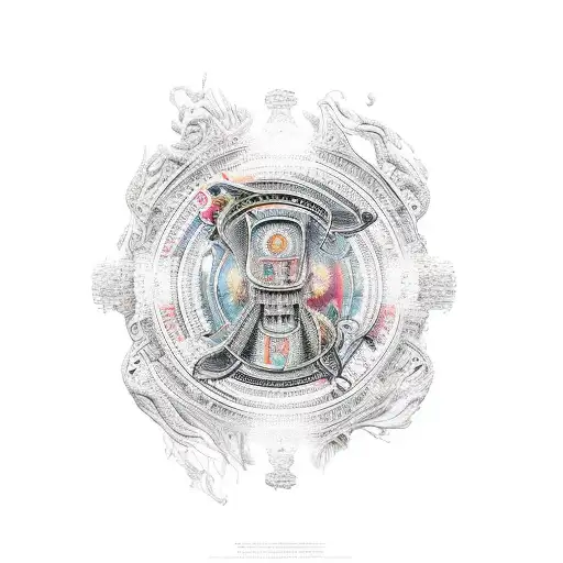 An Intricate Design Incorporating Favorite Bible Verses