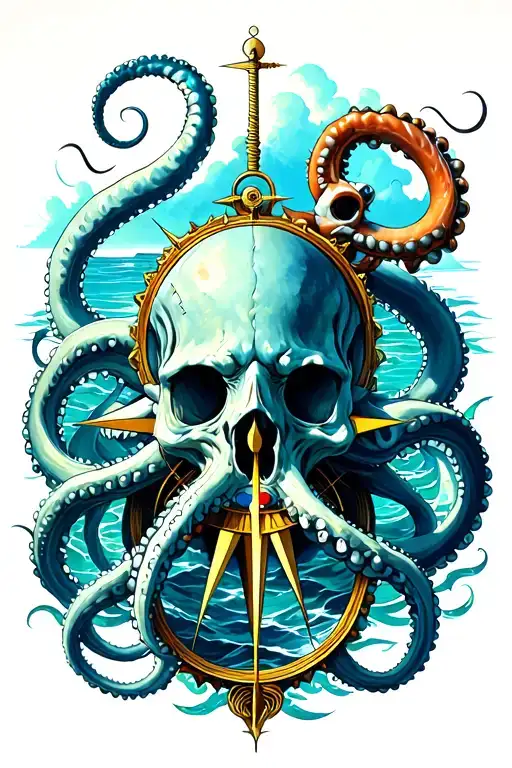 Kraken And A Compass