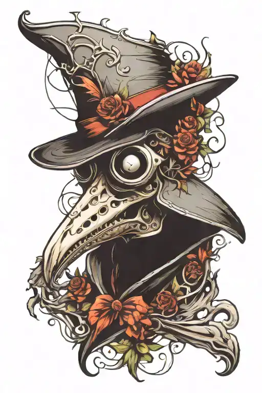 The Plague Doctor Of Sharp Lines