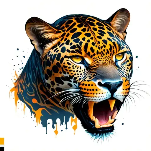 Guerrero Jaguar With Human Body