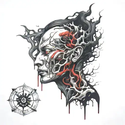 Darkness Bleeding Into Mind