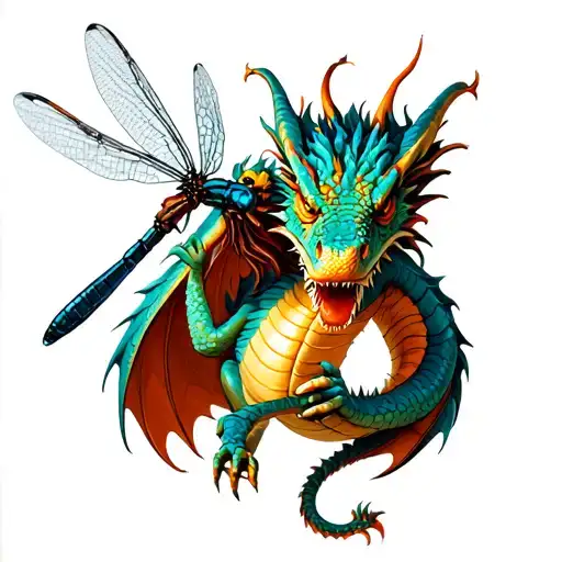 Dragon Western Holding A Dragonfly