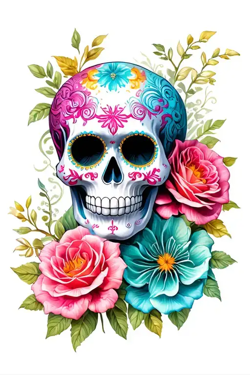 Sugar Skulls For People You've Served With Who Have Died