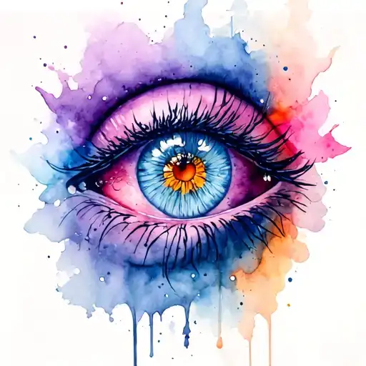 Front And Bottom Watercolor