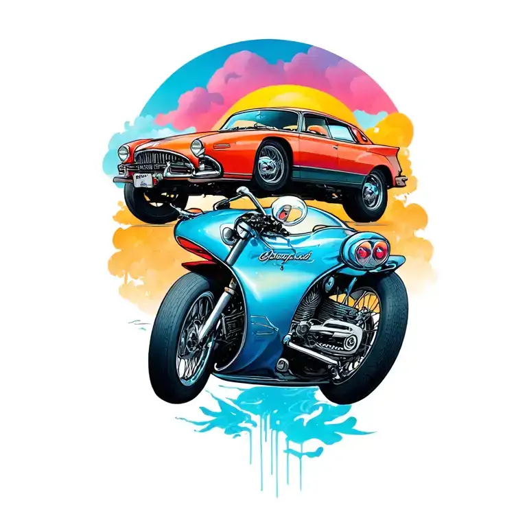 90S Kid Loves Cars And Bikes