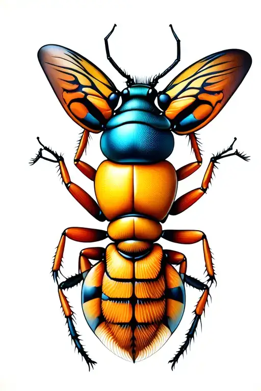 Insects And One Hundred Feet