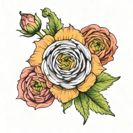 Ranunculus Flower