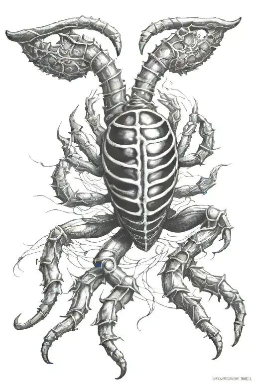 Scorpio Male Chest