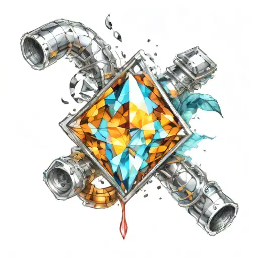 Pressure Burst Pipes Or Makes Diamonds