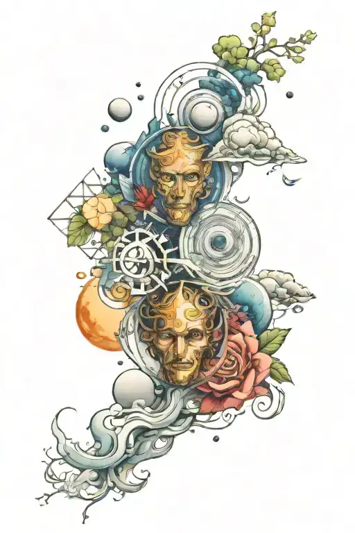 Five Elements Representing