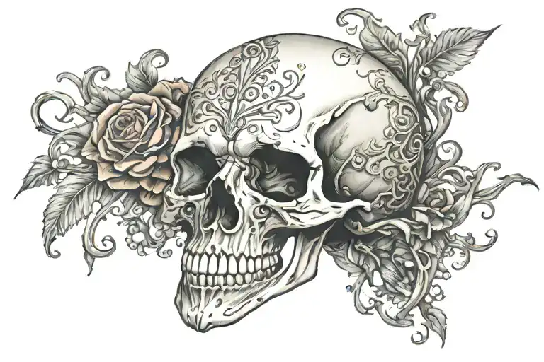Skull Adorned