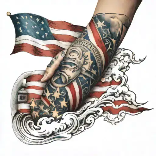 Patriotic Arm Sleeve