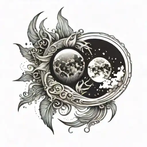 Eclipse Sun And Moon