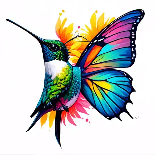 Sunset Butterfly Hummingbird