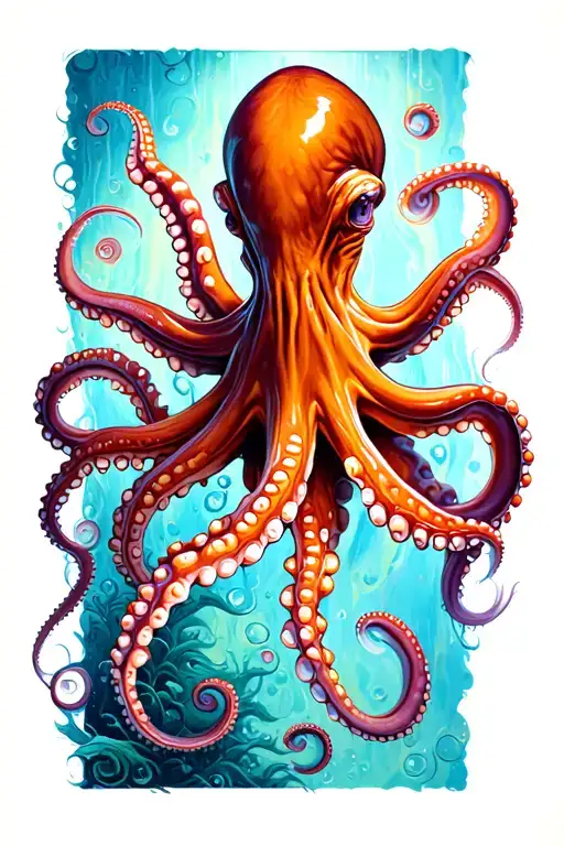 Octopus Climbing
