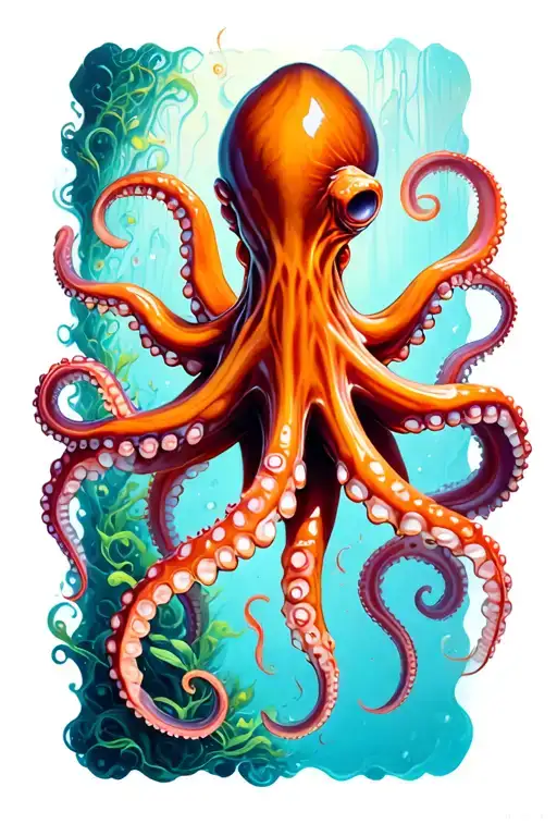Octopus Climbing