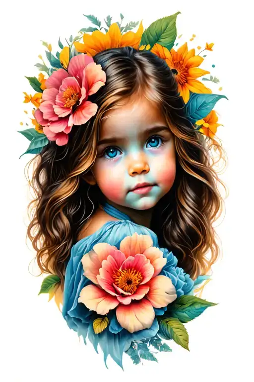 Daughter Tattoo Design