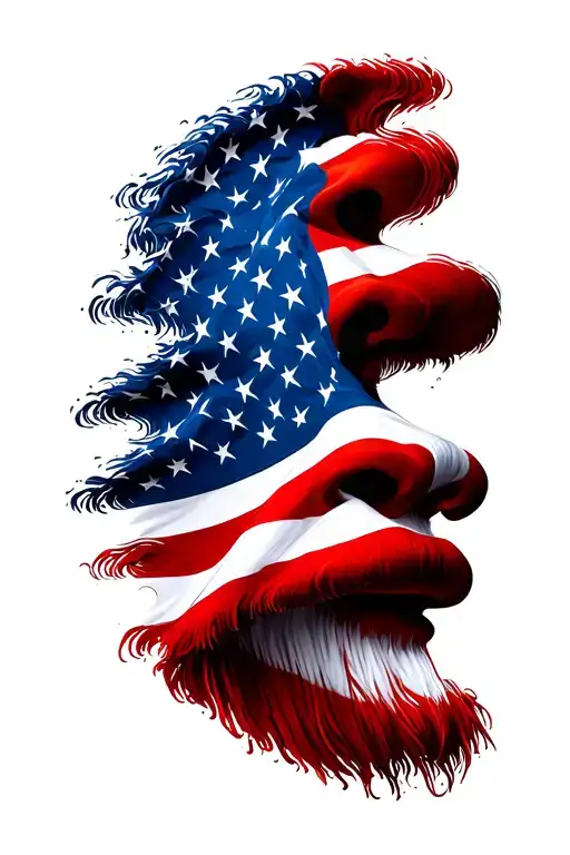 American Flag Morphing