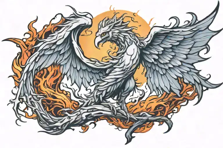 Phoneix Rising From The Ashes