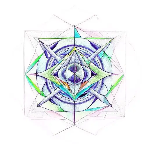 A Capricorn With Sacred Geometry